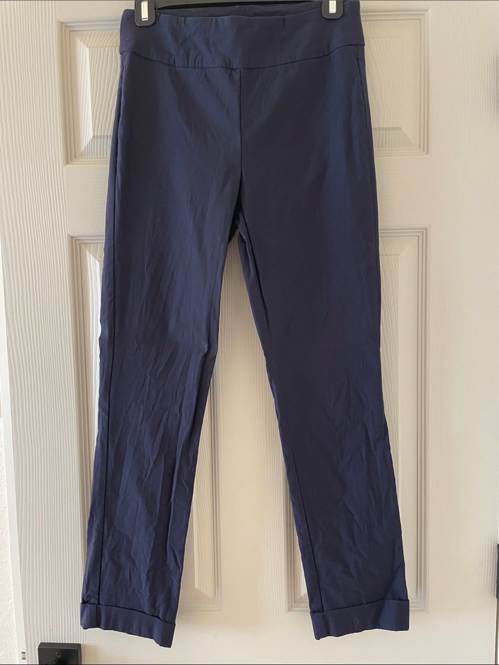 Tribal Navy Stretch Chinos for Men